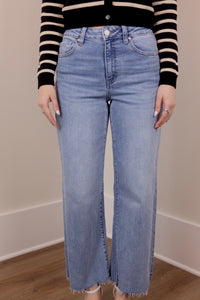 Slim Wide Leg Jeans