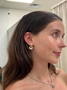 Hoop Drop Earrings