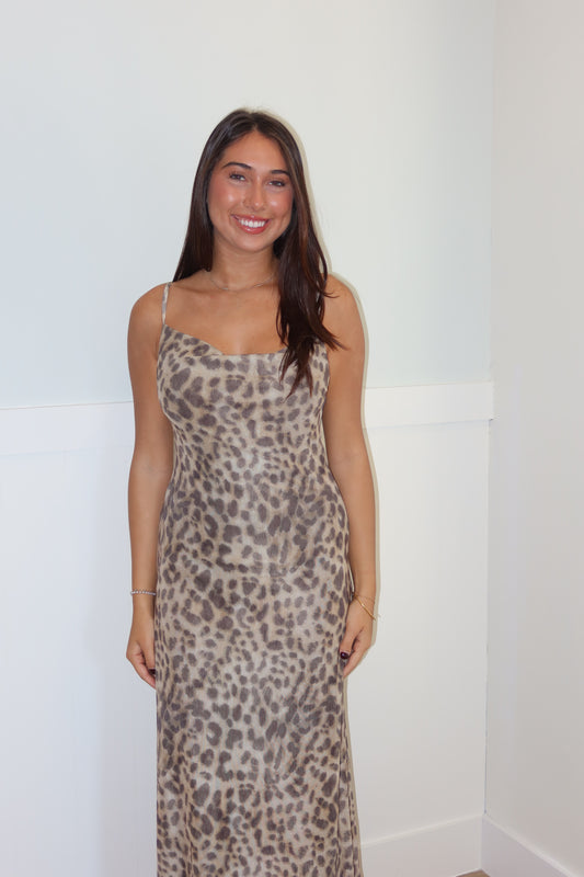 Leopard Maxi Dress